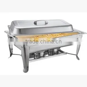 Retangular Stainless Steel Warmer Dish/buffet Chafing Warming Dish /Restaurant Chafing Dish thumbnail-1