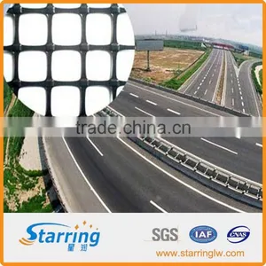 High Tensile Strength Biaxial Plastic Geogrid Price 20-20kn/m thumbnail-5