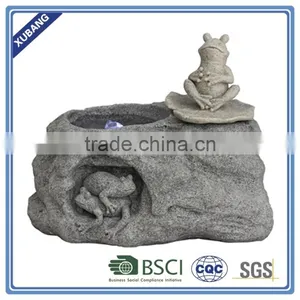 2016 New Garden Decoration Waterfall Fountain Outdoor Frog Water Fountain thumbnail-1