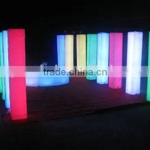 Outdoor Decorative Rechargeable Luminous Bar Outdoor Pillar thumbnail-1