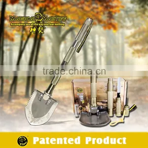 Magical Mastiff Multifunction Shovel With Tactical Axe ,metal Cutting Tools and Rescue Knives thumbnail-1