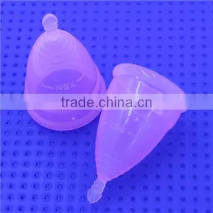 Fda Liquid Silicone Wemons and Ladys Reusable Menstrual Cup thumbnail-3