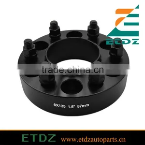 Black 1.5" 6x135 MM Hub Centric Wheel Spacers Adapters ForFord F-150 Raptor Expedition thumbnail-4