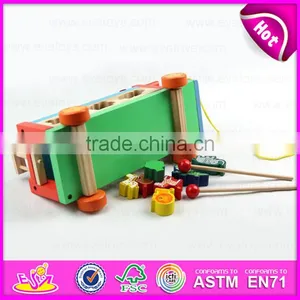 2016 Hottest Kids Educational Wooden Car Toy W04A214 thumbnail-5