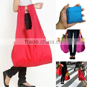 Eco Shopping Travel Shoulder Bag Pouch Tote Handbag Folding Reusable Bags thumbnail-4