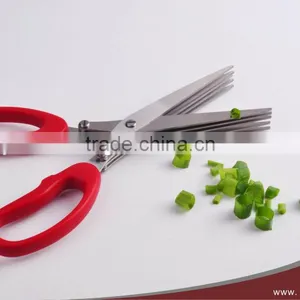 8" Herbs & Paper Shredder Scissors With 5 Blades thumbnail-1