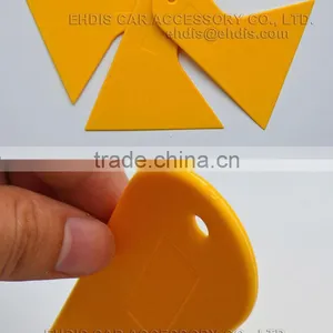 Yellow Thickening Car Sticker Tool Carbon Fiber Vinyl Wrapping Film Tools thumbnail-3