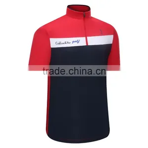 Custom High Quality Mens Dri Fit Hemp Golf Shirts Wholesale thumbnail-1