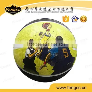 Promotion Custom Basketball Size 7 on Bulk Sale Rubber Basketball thumbnail-2