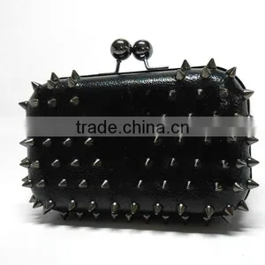 Black Clutch Evening Bags Wholesale thumbnail-1