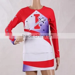 Custom Design Training Set,sublimation Printing With Free Design Cheerleading Uniform thumbnail-1