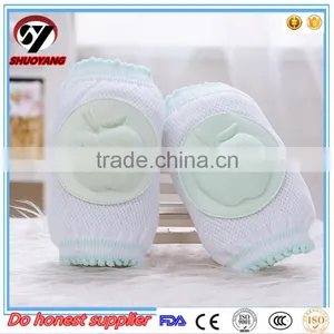 2017 Shuoyang Factory Wh2017 Wholesale Cute Apple Pictures Unisex Baby Crawling Olesale Volleyball Knee Pad Baby Sleeve for Kids thumbnail-2