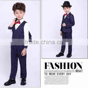 Boy's Prinstrip Five- Piece Suit Set thumbnail-2