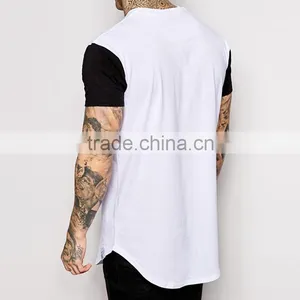 White And Black Screen Printing Two Tone T-shirt thumbnail-3