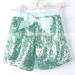 Hot New Products For 2015 Fashion Baby Girl Cloth Kids Short Sequins Pants thumbnail-3