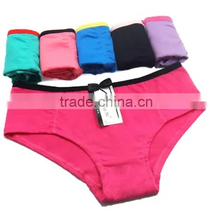 Sexy Hot Teen Grils Briefs Soft Cotton Women Panties Mature Women Underwear thumbnail-2