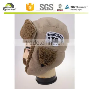 Custom Funny Crazy Winter Hats With Earflaps, Earflat 5 Panel Caps thumbnail-4