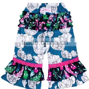 Baby Clothes 2017 Girls 12 Year Old Kids Clothing Ruffle Wholesale Printing Children Baby Fashion Trousers thumbnail-1
