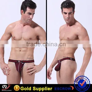 Hot Sale Sexy Thongs Men Sexy Transparent Boy Underwear Panties thumbnail-1