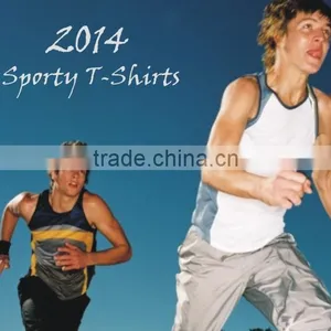 Sleeveless Men Sporty T-Shirt thumbnail-1