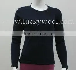 100% Superfine Womem Merino Wool Long Johns thumbnail-1