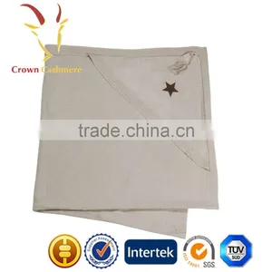 Knitted Baby Intarisa Star Blanket Wholesale With Fringe thumbnail-3