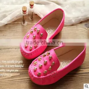 2016 Latest Kids Shoes Design Flat Shoes Skull Shoes for Girls thumbnail-6