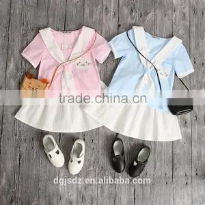 2017 New Arrival Children Home Wear Clothes Mini Wear Baby Girls Sets thumbnail-1