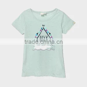 Ladies Cheap Print Tshirt100%bamboo Fiber Tshirt Custom Printed Tshirts thumbnail-1