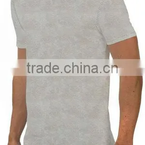 Plain Round Neck Single Jersey T-shirts/ Rib Neck T-shirts thumbnail-5