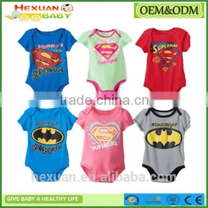 Short Sleeve Rompers New Arrival Summer Baby Rompers Children Clothes thumbnail-1