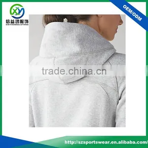 Latest Design Ladies 100% Cotton Light Weight Grey Color Windbreaker Sports Wear Bomber Jacket thumbnail-4