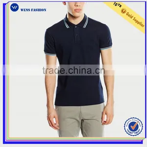 Custom High Quality Fit Men Shirt Design Polo T Shirt Wholesale thumbnail-4