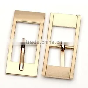 18mm Metal Alloy Belt Pin Buckle Rectangle Buckle Shinny Nickle Black Gold Bag Belt Accessories BK-027 thumbnail-4