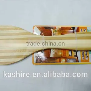 Health Bamboo Rice Shovel White Wood Spoon With Fashion Design thumbnail-1
