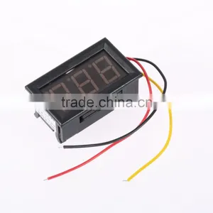 LCD DC 3.2-30V Red LED Panel Meter Digital Voltmeter With Two-wire MTY3 Brand New thumbnail-1