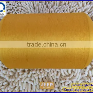 100D/36F Semi Dull Polyester Twisted Weft Yarn for Cloth Label thumbnail-1