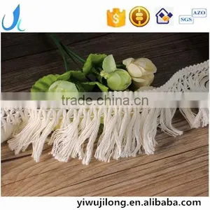6cm Whosale Decorative Cotton Tassel Curtain Fringe Trimmings thumbnail-1