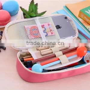 (New) Big Hero 6 Pencil Box With High Quality, PU Pencil Case for Kids, Cartoon Pencil Box for School Children thumbnail-2
