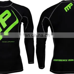 Custom Printed Sublimated Thermal Rash Guard thumbnail-2