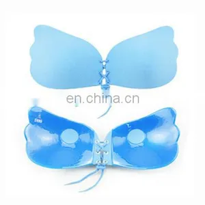Women Bra Invisible Strapless Sticky Bra Push Up Silicone Women's Fly Bras thumbnail-3