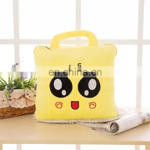 Square Type Plush Emoji Pillow Summer Quilt Plus Sofa Cushion thumbnail-6