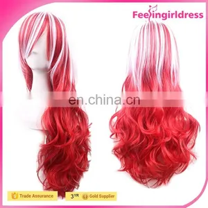 High Quality Hot Selling Dark Red Human Hair Wig Fast Delivery thumbnail-6