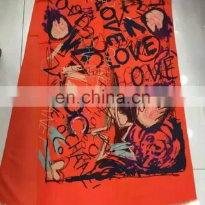 Fashion Warmth and Beautiful Winter Cashmere Scarf thumbnail-4