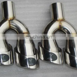Angle Cut Chrome Exhaust Tip thumbnail-1