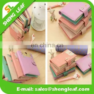 Lovely Notebook of Face With Exquisite Notebook Leather Notes Blank Diary Notebook thumbnail-1