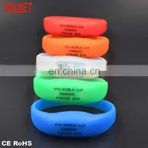 New Coming 100% Full Test Rohs And Ce Approved Full Silicone Material Bracelet With Charm Factory Directly thumbnail-3