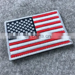 Custom Embroidered Country Flag Patch, High Quality USA Flag Patches thumbnail-5