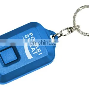 Best Gift Portable Mini Light Torch Solar Power Rechargeable 3 LED Flashing Keychain thumbnail-1