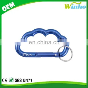 Winho Laser Engraved Cloud Shaped Carabiner thumbnail-2